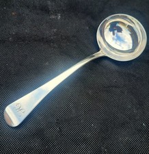 solid silver soup ladle for sale solid silver soup ladle for sale CHESTER