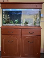 Fish tank wooden for sale  LOUGHTON