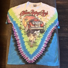Camiseta Masculina Vintage The Allman Brothers Band 1997 Grande Tie Dye Anos 90 comprar usado  Enviando para Brazil