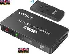 Hdmi switch hdmi for sale  BRADFORD