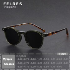 Óculos de sol TR90 redondo colorido miopia miopia moda unissex para área externa  comprar usado  Enviando para Brazil