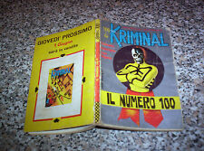 Kriminal n.100 originale usato  Firenze