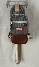 Mochila listrada unissex Coca-Cola tiracolo alça ajustável comprar usado  Enviando para Brazil