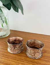 Pair silver plated for sale  FROME