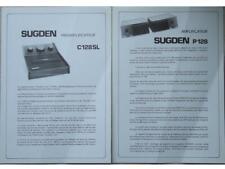 Brochures hifi sugden d'occasion  Rennes-