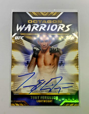 Usado, UFC 2024 "TONY FERGUSON" Auto Octagon Warriors Topps Finest comprar usado  Enviando para Brazil