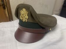 Boné de Viseira Oficiais do Exército dos EUA - Chocolate - Todos os Tamanhos Repro WW2 Chapéu de Serviço Triturador comprar usado  Enviando para Brazil