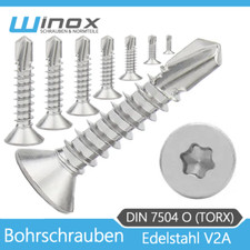Bohrschrauben edelstahl din gebraucht kaufen  Lage