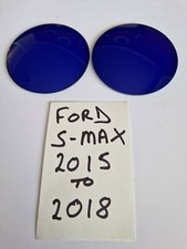 PROTETORES DE FAROL DE NEBLINA ACRÍLICO AZUL ESCURO TRANSPARENTE FORD S-MAX 2015/2018 comprar usado  Enviando para Brazil