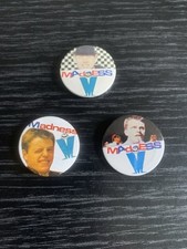 Vintage madness button for sale  HULL