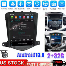 PARA 2009-2015 CHEVROLET CRUZE ANDROID 13 APPLE CARPLAY CARRO GPS RÁDIO ESTÉREO +CAM comprar usado  Enviando para Brazil