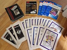 Acetate sheets transparency for sale  LONDON