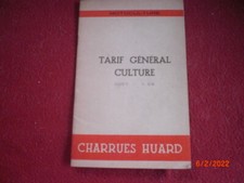Ancien catalogue tarif d'occasion  Aubigny-en-Artois