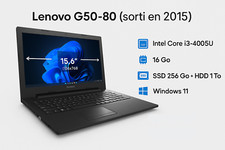 Lenovo g50 16go d'occasion  Soisy-sous-Montmorency