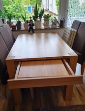Esszimmertisch kernbuche massi gebraucht kaufen  Velbert