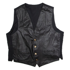 Mens waistcoat black for sale  BLACKBURN