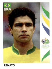 Adesivo Panini Copa do Mundo FIFA de 2006 Renato Brasil #390 comprar usado  Enviando para Brazil