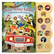 Busy Noisy Safari: Interactive Children's Sound Book (10 Button Early Bird S... comprar usado  Enviando para Brazil