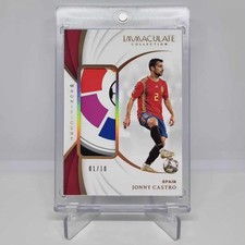 Usado, 2018-19 Panini Immaculate Magnificent Jonny Castro /10 MW Patch Logo Espanha comprar usado Usado, 2018-19 Panini Immaculate Magnificent Jonny Castro /10 MW Patch Logo Espanha comprar usado  Enviando para Brazil