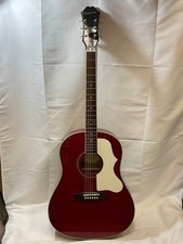 Guitarra acústica Epiphone EJ-45S/WR folk vinho tinto S/N 11042313309 com estojo, usado comprar usado  Enviando para Brazil