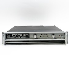 Amplificador de potência estéreo Crown Macro-Tech 3600VZ – Studio & Touring Workhorse comprar usado  Enviando para Brazil