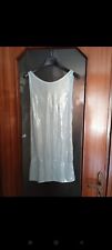 Vestito turchese lurex usato  Barletta