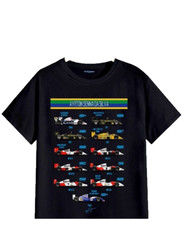 Camiseta AYRTON SENNA - CARROS DE CORRIDA - PEÇA tamanhos disponíveis - Argentina comprar usado  Enviando para Brazil
