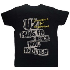Camiseta preta grande U2-Paris Event 2015 comprar usado Camiseta preta grande U2-Paris Event 2015 comprar usado  Enviando para Brazil