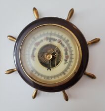 Barometer ships wheel for sale  Warrington