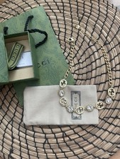 Gucci crystal logo for sale  HORNCHURCH