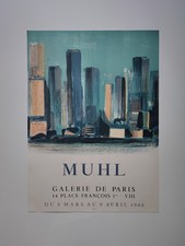 Roger muhl affiche d'occasion Roger muhl affiche d'occasion  Saint-Sauveur-en-Puisaye