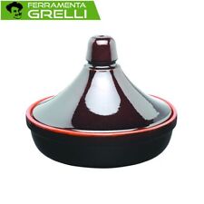 Tajine terracotta brunella usato  Italia