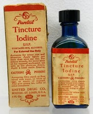 Antique puretest tincture for sale  Waterford