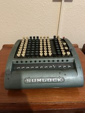 Vintage sumlock comptometer for sale  STOCKPORT