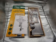 Moinho de grãos Deluxe manual moedor de vários grãos para assar em casa prata comprar usado  Enviando para Brazil
