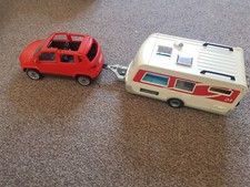 Playmobil caravan car for sale  NOTTINGHAM