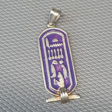 Bijou pendentif égyptien d'occasion  Beauvois-en-Cambrésis
