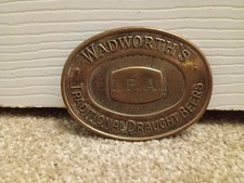 Wadworth copper plaque for sale  TROWBRIDGE