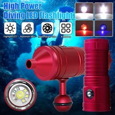 Lanterna LED para mergulho 60W foto mergulho vídeo luz de enchimento mergulho holofote 80m comprar usado  Enviando para Brazil
