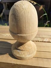 Treated wooden acorn for sale  PEMBROKE