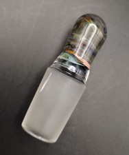 Tampa de rolha de junta de chão macho vidro redemoinho multicolorido rachado 19 mm comprar usado  Enviando para Brazil