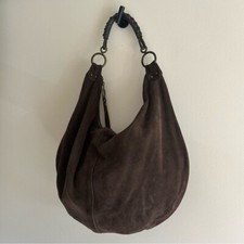 Bolsa de ombro vintage anos 90 GAP camurça marrom hobo camurça comprar usado  Enviando para Brazil