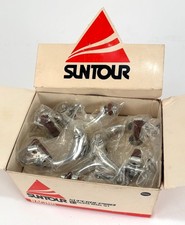Usado, Conjunto de freios SunTour Superbe Pro pinça NOS 47-57mm porca capuzes de goma deteriorada comprar usado Usado, Conjunto de freios SunTour Superbe Pro pinça NOS 47-57mm porca capuzes de goma deteriorada comprar usado  Enviando para Brazil
