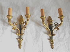 Paire appliques appliques d'occasion  Bais