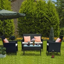 Piece garden rattan for sale  HALESOWEN