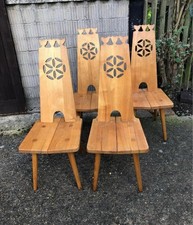 Vintage brutalist chairs for sale  NOTTINGHAM