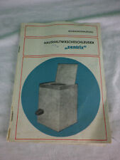 Bedienungsanleitung ddr wäsch gebraucht kaufen  Döbern