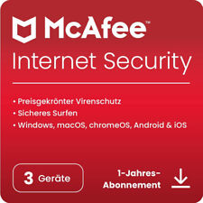 Mcafee antivirus internet d'occasion  Expédié en Belgium