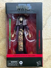 Boneco Luminara Unduli Jedi Master 2025 Black Series Collection 07 Star Wars na caixa comprar usado  Enviando para Brazil