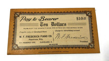 W.f. frederick piano for sale  Memphis